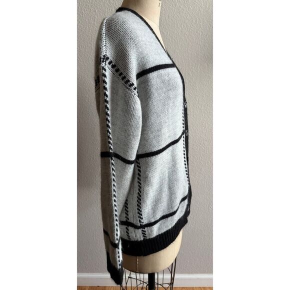 Disney Mickey Mouse Club Grayscale Collection Cardigan Sweater sz Medium EUC - Picture 2 of 7